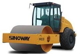 Ремонт грунтового катка Sinoway SWR212H