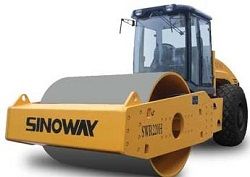 Ремонт грунтового катка Sinoway SWR220H