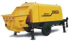 Ремонт стационарного бетононасоса Shantui HBT6014