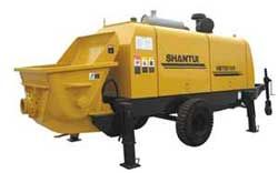 Ремонт стационарного бетононасоса Shantui HBT8016R