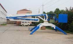 Ремонт бетонораздаточной стрелы Keda (Potential) HG17