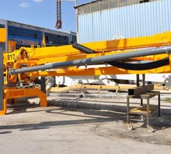 Ремонт бетонораздаточной стрелы Atabey B 17