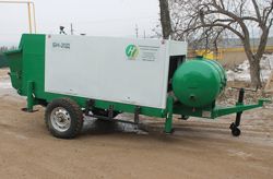 Ремонт стационарного бетононасоса Новатор БН-20Д Ремонт стационарного бетононасоса Новатор БН-20Д