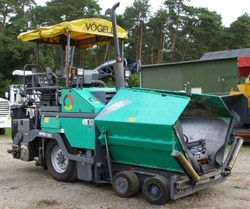 Ремонт колесного асфальтоукладчика Vоgele SUPER 1203