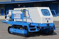 Ремонт стационарного бетононасоса Saici SCP 850 Ремонт стационарного бетононасоса Saici SCP 850