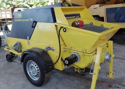 Ремонт стационарного бетононасоса Carmix TrailerPump 15