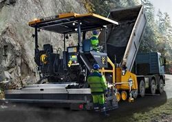 Ремонт колесного асфальтоукладчика Volvo ABG P5870C