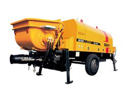 Ремонт стационарного бетононасоса Sany HBT6006A-5