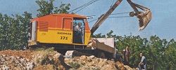 Запчасти для гусеничного экскаватора Akerman 375