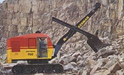 Запчасти для гусеничного экскаватора Akerman 700
