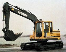Запчасти для гусеничного экскаватора Akerman H5