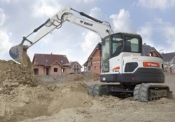 Ремонт гусеничного экскаватора Bobcat E80