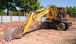 Ремонт колесного экскаватора Case 888