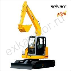 Ремонт гусеничного экскаватора Sumitomo SH75X-3