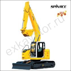 Ремонт гусеничного экскаватора Sumitomo SH125X-3