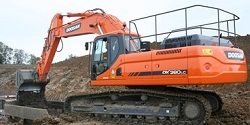 Ремонт гусеничного экскаватора Doosan DX380LC