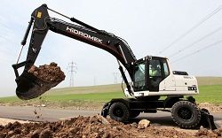 Запчасти для колесного экскаватора Hidromek HMK 200W