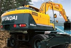 Запчасти для колесного экскаватора Hyundai R140W-9S