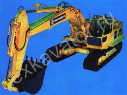 Каталог запчастей для гусеничного экскаватора Кранэкс EU 421