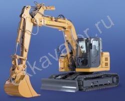 Каталог запчастей для гусеничного экскаватора Case CX135 SR