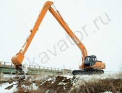 Ремонт гусеничного экскаватора Case CX210 Long Reach
