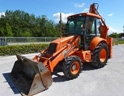 Ремонт экскаватора-погрузчика Fiat-Hitachi FB100