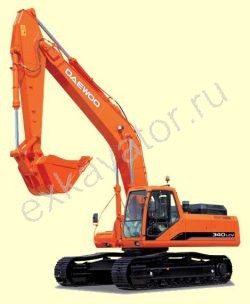 Ремонт гусеничного экскаватора Daewoo SOLAR 340LC-V