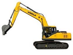 Ремонт гусеничного экскаватора World W2215