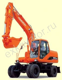Ремонт колесного экскаватора Daewoo SOLAR L 140W-V