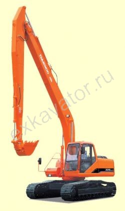 Запчасти для гусеничного экскаватора Daewoo SOLAR 225LC-V SLR