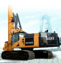 Ремонт бурового станка для свай Sany SR360 Ремонт бурового станка для свай Sany SR360