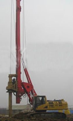 Ремонт бурового станка для свай Sinovo TR200 Ремонт бурового станка для свай Sinovo TR200