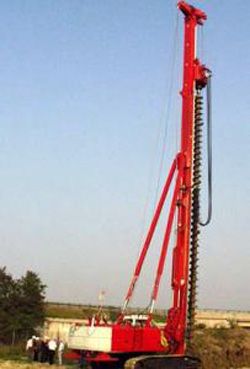 Ремонт бурового станка для свай Soilmec SF-80 Ремонт бурового станка для свай Soilmec SF-80