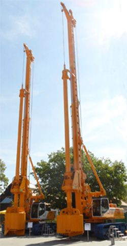 Ремонт бурового станка для свай Bauer BG 30 BH 80