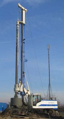 Ремонт бурового станка для свай Enteco E300M Ремонт бурового станка для свай Enteco E300M