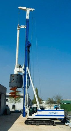 Ремонт бурового станка для свай Enteco E25HD Ремонт бурового станка для свай Enteco E25HD