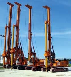 Ремонт бурового станка для свай Trive 180LS Ремонт бурового станка для свай Trive 180LS