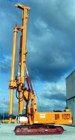 Ремонт бурового станка для свай Trive 200LS Ремонт бурового станка для свай Trive 200LS