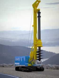 Ремонт бурового станка для свай Партнер S 45