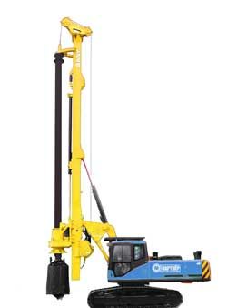 Ремонт бурового станка для свай Партнер SR 1500