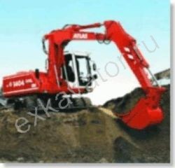 Ремонт колесного экскаватора Atlas 1704M