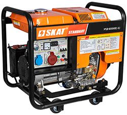 Запчасти для дизельного генератора (электростанции) SKAT УГД-6000ЕТ