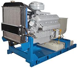 Ремонт дизельного генератора (электростанции) ЯМЗ АД60С-Т400-Р-13