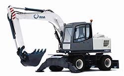 Каталог запчастей для колесного экскаватора RM-Terex TVEX 140W