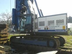 Ремонт бурового станка для свай Delmag RH 32