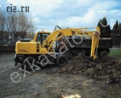 Запчасти для колесного экскаватора Komatsu PW130-6