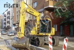 Запчасти для колесного экскаватора Komatsu PW150-1