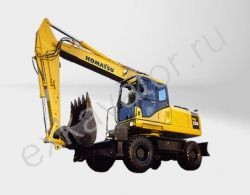 Запчасти для колесного экскаватора Komatsu PW220-7K