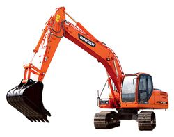 Запчасти для гусеничного экскаватора Doosan DX220A