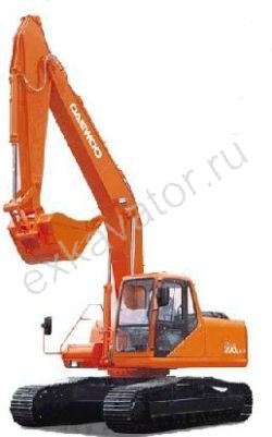 Ремонт гусеничного экскаватора Daewoo SOLAR 220LC-III
